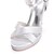 cheap Wedding Shoes-Women&#039;s Wedding Shoes Stiletto Heel Open Toe Wedding Sandals Minimalism Wedding Party &amp; Evening Satin Solid Colored White Purple Dark Purple
