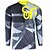 cheap Women&#039;s Cycling Clothing-CAWANFLY Men&#039;s Long Sleeve Cycling Jersey Downhill Jersey Dirt Bike Jersey Winter Summer Polyester Black Patchwork Geometic Novelty Bike Jersey Top Mountain Bike MTB Breathable Quick Dry Back Pocket