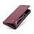 cheap Galaxy S Series Cases / Covers-CaseMe New Business Leather Magnetic Flip Phone Case For Samsung Galaxy S22 S21 FE Plus Ultra S20 Plus Ultra S10 S9 S8 Plus S7 Edge With Wallet Card Slot Stand Phone Case Cover