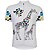 cheap Women&#039;s Cycling Clothing-21Grams® Men&#039;s Short Sleeve Cycling Jersey Summer Spandex Polyester White Yellow Giraffe Funny Animal Bike Jersey Top Mountain Bike MTB Road Bike Cycling UV Resistant Breathable Quick Dry Sports