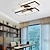 cheap Dimmable Ceiling Lights-60 cm LED Ceiling Light Flush Mount Lights Aluminum Painted Finishes Modern 110-120V 220-240V / CE Certified ONLY DIMMABLE WITH REMOTE CONTROL