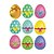 cheap Wall Stickers-Easter Rabbit / Eggs Wall Stickers Plane Wall Stickers Decorative Wall Stickers PVC Home Decoration Wall Decal Wall / Window Decoration 1pc