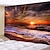 cheap Landscape Tapestry-Wall Tapestry Art Decor Blanket Curtain Picnic Tablecloth Hanging Home Bedroom Living Room Dorm Decoration Landscape Beach Sea Ocean Wave Sunrise Sunset Rosy Cloud
