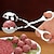 billiga Köttverktyg-köttbullsmakare klippsked rostfritt stål köttbullar mögel stekt fisk DIY köttbullar gör köksredskap tillbehör
