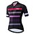 cheap Women&#039;s Cycling Clothing-21Grams® Women&#039;s Short Sleeve Cycling Jersey Summer Spandex Polyester Black / Red Stripes Bike Jersey Top Mountain Bike MTB Road Bike Cycling UV Resistant Breathable Quick Dry Sports Clothing Apparel