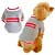 abordables Vêtements pour chiens-Chien Chat Tee-shirt Pull Sweatshirt Slogan Ordinaire Décontracté / Sport Sports Vacances Vêtements pour Chien Vêtements pour chiots Tenues De Chien Chaud Violet Beige Bleu de minuit Costume pour