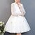 cheap Party Dresses-Kids Little Girls&#039; Dress Cartoon White Pink Gray Dresses