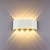 cheap Outdoor Wall Lights-Outdoor LED Wall Lamp Waterproof 6W Up and Down Lighting Indoor Double-Head Curved Wall Light Modern Bedroom Warm White Light