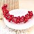 cheap Hair Jewelry-Women&#039;s Hair Jewelry For Wedding Engagement Party Engagement Wedding Geometrical Crystal Alloy White Red 1 pc