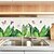 halpa Koristeelliset seinätarrat-vihreät lehdet vedenpitävä DIY irrotettava art vinyyli seinätarrat sisustus olohuoneen seinämaalaus tarra kodinsisustus