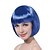 preiswerte Trendige synthetische Perücken-Synthetic Wig Straight Straight Bob Wig Blue Synthetic Hair Women&#039;s Blue