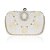 cheap Bridal Purse-Women&#039;s Bags Polyester Alloy Evening Bag Crystals Chain Floral Print Party Wedding Event / Party Wedding Bags Black Champagne Beige