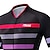 cheap Women&#039;s Cycling Clothing-21Grams® Women&#039;s Short Sleeve Cycling Jersey Summer Spandex Polyester Black / Red Stripes Bike Jersey Top Mountain Bike MTB Road Bike Cycling UV Resistant Breathable Quick Dry Sports Clothing Apparel