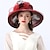 cheap Party Hats-Vintage Style Fashion Tulle / Organza Hats / Headwear with Bowknot / Flower / Trim 1 PC Wedding / Outdoor Headpiece