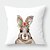 cheap Throw Pillows &amp; Covers-Set of 1 Easter Cartoon Rabbit Pillow Case Digital Print Sofa cushion pillow case