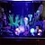 olcso Víz alatti lámpák-szabadtéri merülő led lámpák vízálló 10 led rgb víz alatti horgászlámpa tó szökőkút lámpák akkumulátorral működtetett távirányító 16 színű medence lámpák váza akvárium akvárium