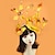 baratos Chapéus e Fascinators-Chapéu derby de mistura de poli/algodão fascinators kentucky com arco(s) 1 peça casamento outono/dia das mulheres/copo melbourne headpiece