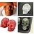 ieftine Accesorii Gheață-4 cub de gheață skull ball schelet mucegai diy craniu gheață cutie silicon mucegai DIY făcut de casă pentru petrecere bar halloween