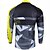 cheap Women&#039;s Cycling Clothing-CAWANFLY Men&#039;s Long Sleeve Cycling Jersey Downhill Jersey Dirt Bike Jersey Winter Summer Polyester Black Patchwork Geometic Novelty Bike Jersey Top Mountain Bike MTB Breathable Quick Dry Back Pocket