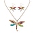 cheap Jewelry Sets-Women&#039;s Jewelry Set Dragonfly Cute Resin Earrings Jewelry Gold For Festival