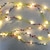 Χαμηλού Κόστους LED Φωτολωρίδες-5m Φώτα σε Κορδόνι 50 LEDs Θερμό Λευκό Ημέρα του Αγίου Βαλεντίνου Πάσχα Εσωτερικό Πάρτι Διακοσμητικό Μπαταρίες AA Powered