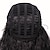 Недорогие Мужские парики-косплей костюм парик синтетический парик вьющиеся свободные кудри асимметричный парик длинные черные синтетические волосы 20 дюймов мужской черный