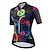 cheap Women&#039;s Cycling Clothing-21Grams® Women&#039;s Short Sleeve Cycling Jersey Summer Spandex Polyester Black / Red Gear Funny Bike Jersey Top Mountain Bike MTB Road Bike Cycling UV Resistant Breathable Quick Dry Sports Clothing