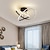 cheap Flush Mounts &amp; Semi Flush Mounts-Modern Simple Ceiling Lamp Creative Bedroom Lamp Fashion Living Room Lamp Dining Chandelier Lamps 48 w