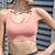 cheap Dance Basic-Activewear Vest Split Joint Women&#039;s Training Performance Elastane