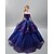 abordables Accessoires de poupées-Accessoires de poupée Vêtements de Poupées Robe de poupée Robe de mariée Fête / Soirée Mariage Robe de Soirée Tulle Dentelle Polyester Pour poupée de 11,5 pouces Jouet fait main pour les cadeaux