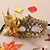 cheap Accessories-Mask Masquerade Mask Carnival Mask Inspired by Carnival Venetian Golden White Festival Carnival New Year Adults&#039; Women&#039;s Female