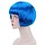 preiswerte Trendige synthetische Perücken-Synthetic Wig Straight Straight Bob Wig Blue Synthetic Hair Women&#039;s Blue
