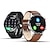 billige Smartwatches-L13 Smart Watch Bluetooth EKG + PPG Skridtæller Sleeptracker Pulsmåler Stillesiddende påmindelse Kompatibel med IP68 Vandtæt Touch-skærm Pulsmåler Blodtryksmåling Sport / iOS / Android