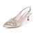 ieftine Pantofi de Mireasă-Pentru femei pantofi de nunta Pantofi pumps Bling Bling Pantofi Pantof cu berete Pantofi de mireasa Piatră Semiprețioasă Toc Mic Vârf ascuțit Elegant Satin Buclă Alb Cristal Argintiu