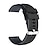 Недорогие Smartwatch Bands-1 ед. Ремешок для часов для Xiaomi Спортивный ремешок Классическая застежка силиконовый Повязка на запястье для Сяоми смотреть цвет