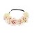 billige Hundehalsbånd og bånd-Dog Cat Collar Necklace Ornaments Bow Tie With Bell For Dog / Cat Cartoon Decoration Cute Flower / Floral Character Bowknot Lace Fabric White Pink Gold 1pc