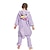 billige Kigurumi-pysjamas-Barne Baby Kigurumi-pysjamas Enhjørning Ponni enhjørning Onesie-pysjamas Morsomt kostyme Flanell Fleece Cosplay Til Gutter og jenter Jul Pysjamas med dyremotiv Tegnefilm