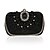 cheap Bridal Purse-Women&#039;s Bags Polyester Alloy Evening Bag Crystals Chain Floral Print Party Wedding Event / Party Wedding Bags Black Champagne Beige