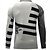 cheap Women&#039;s Cycling Clothing-CAWANFLY Men&#039;s Long Sleeve Cycling Jersey Downhill Jersey Dirt Bike Jersey Winter Summer Polyester Black Patchwork Geometic Novelty Bike Jersey Top Mountain Bike MTB Breathable Quick Dry Sweat wicking