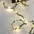 cheap LED String Lights-Garland String Lights 2pcs Artificial Plant Lights 10M 100LEDs Outdoor Wedding Decoration Green Leaves Lights for Home Party Decoration Wedding Christmas (without battery)