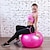 billiga Yoga &amp; Pilates-träningsboll fitnessboll med fotpump proffs extra tjockt anti-halk slitstarkt pvc-stöd 500 kg fysioterapi balansträning avlastning för hemmaträning yoga fitness