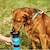 billige Hundeskåler og fôrautomater-500 ml hundevannflaske kjæledyr valp kattesport bærbar reise utendørs hunder vannskål drikker drikkevann krus kopp dispenser