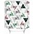cheap Shower Curtains Top Sale-Shower Curtains New Design Geometric triangle coconut digital shower curtain 72 Inch