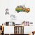 cheap Decorative Wall Stickers-Animals / Holiday Wall Stickers Plane Wall Stickers Decorative Wall Stickers, PVC Home Decoration Wall Decal Wall / Window Decoration 1pc / Removable