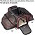 ieftine Esențiale Călătorie Câini-Rozătoare Câini Iepuri Rucsac de călătorie Carrier Bag Kennel &amp; Crate Portabil Respirabil Multistratificat Clasic Îmbrăcăminte Oxford Câine mediu Negru