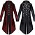 preiswerte Medieval-Plague Doctor Retro Vintage Punk &amp; Gothic Steampunk 17th Century Coat Masquerade Trench Coat Outerwear Men&#039;s Costume Vintage Cosplay Party Halloween Long Sleeve Coat Halloween / Cotton