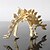abordables Puzles 3D-Puzzles 3D Fósil de dinosaurio Figuras de dinosaurios Dinosaurio Animales Adorable Interacción padre-hijo El plastico Niño Todo Juguet Regalo