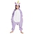 billige Kigurumi-pysjamas-Barne Baby Kigurumi-pysjamas Enhjørning Ponni enhjørning Onesie-pysjamas Morsomt kostyme Flanell Fleece Cosplay Til Gutter og jenter Jul Pysjamas med dyremotiv Tegnefilm