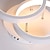 abordables Supports encastrés et semi-encastrés-24 cm design en ligne encastré lumières métal style moderne finitions peintes led moderne 220-240v