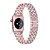 זול להקות Smartwatch-רצועת צמיד מתכת יהלום מלאה ויוקרתית לסדרת שעון תפוח 1/2/3 38/40 מ&quot;מ להקת אופנה עבור iwatch 4 5 להקות 42/44 מ&quot;מ